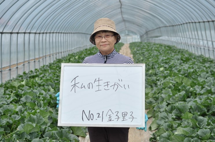 ニセコの直売所から直送　朝どれ赤肉メロン