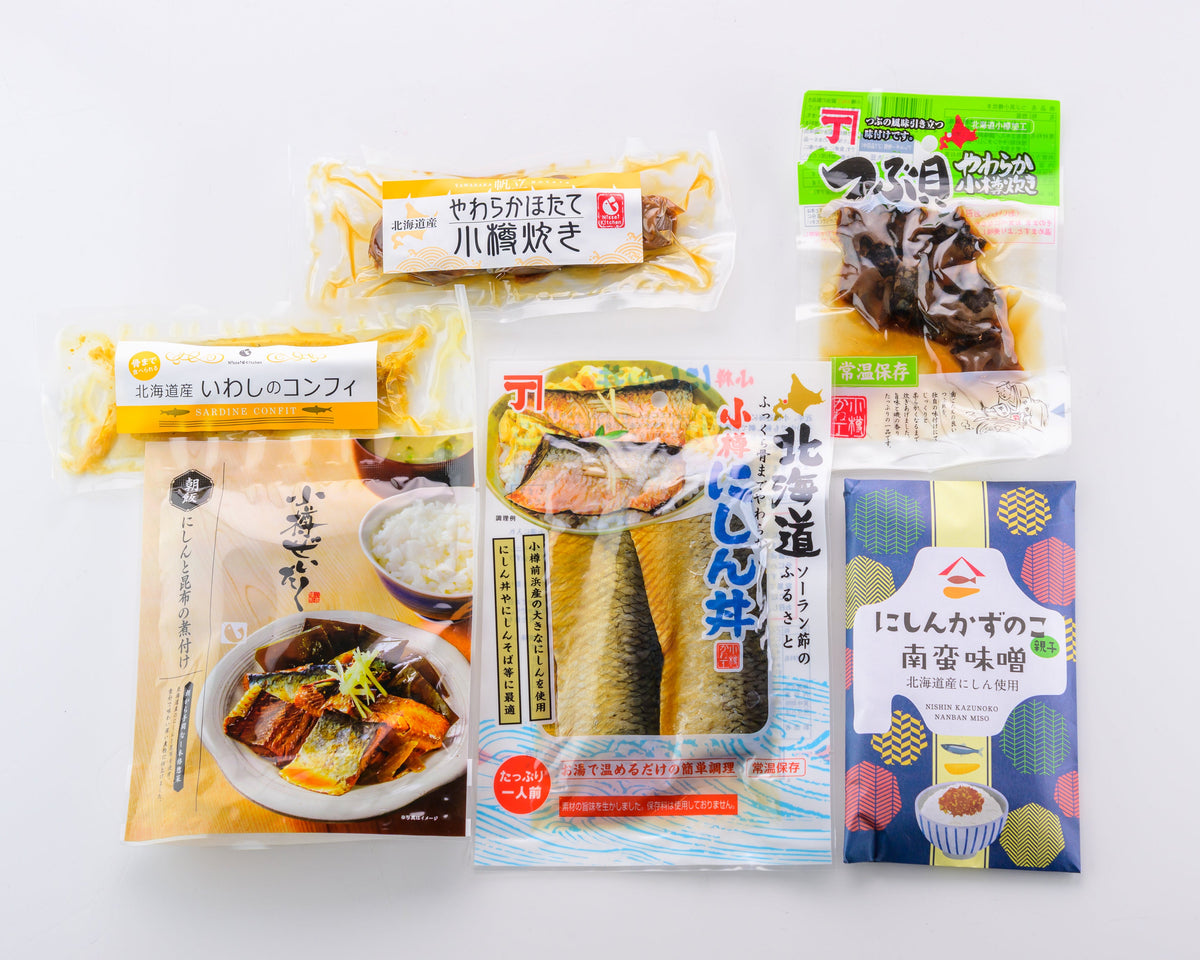 小樽港のごはんのお供6種セット