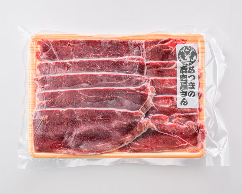 あつまの鹿肉屋さんの猟師のおすすめしゃぶしゃぶスライス