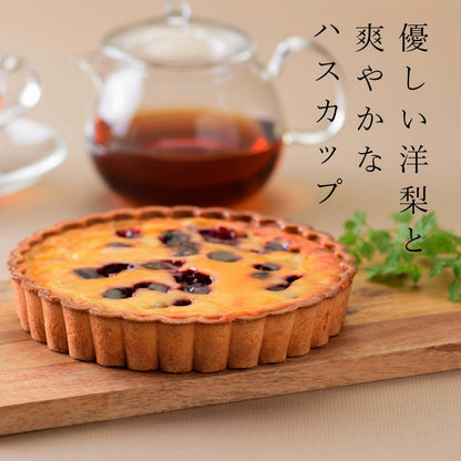 洋梨とハスカップのタルト（オーセントホテル小樽）